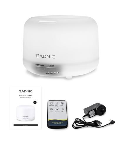 Difusor Gadnic Humidificador Ultrasónico 300ml 20hs 7 Colores - 6