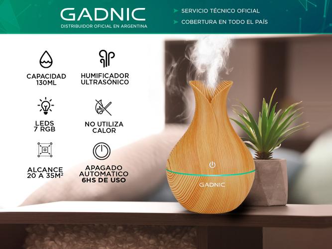 Humificador Ultra Silencioso Gadnic Aromaterapia - 1
