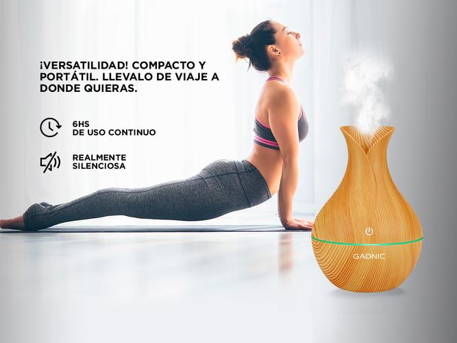 Humificador Ultra Silencioso Gadnic Aromaterapia - 3