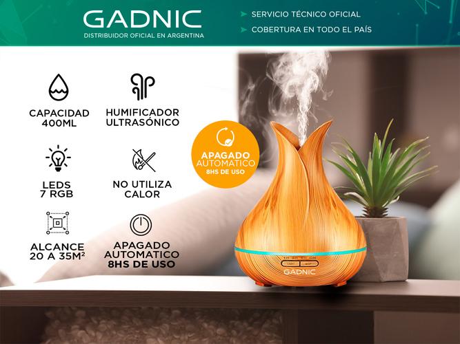 Humificador Ultrasónico Gadnic Aromatizador Electrico  - 1