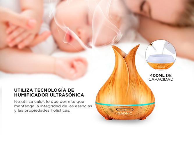 Humificador Ultrasónico Gadnic Aromatizador Electrico  - 2