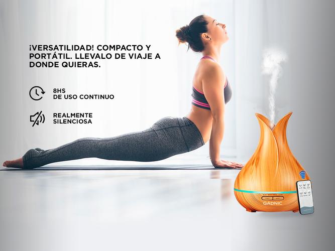 Humificador Ultrasónico Gadnic Aromatizador Electrico  - 3