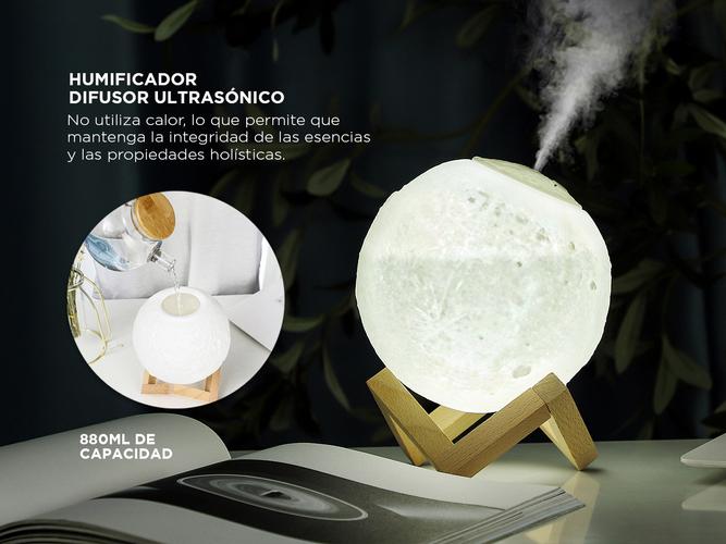 Humidificador Difusor Gadnic DF10 Ultrasónico USB Recargable  - 2