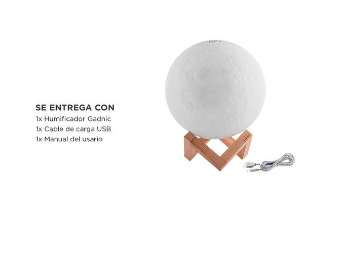 Humidificador Difusor Gadnic DF10 Ultrasónico USB Recargable  - 5