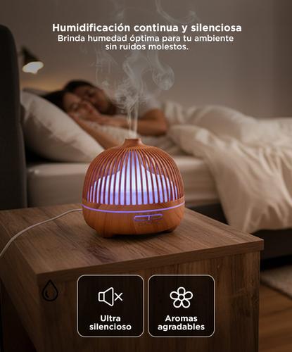 Humidificador Aromático Gadnic Aromaterapia Tipo Madera 500ml - 2
