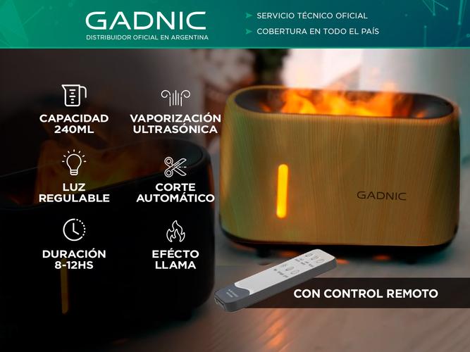 Difusor con Simulación de Llama Gadnic Humificador de 7 colores - 1
