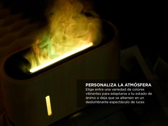 Difusor con Simulación de Llama Gadnic Humificador de 7 colores - 3
