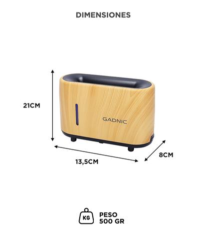 Difusor con Simulación de Llama Gadnic Humificador de 7 colores - 5