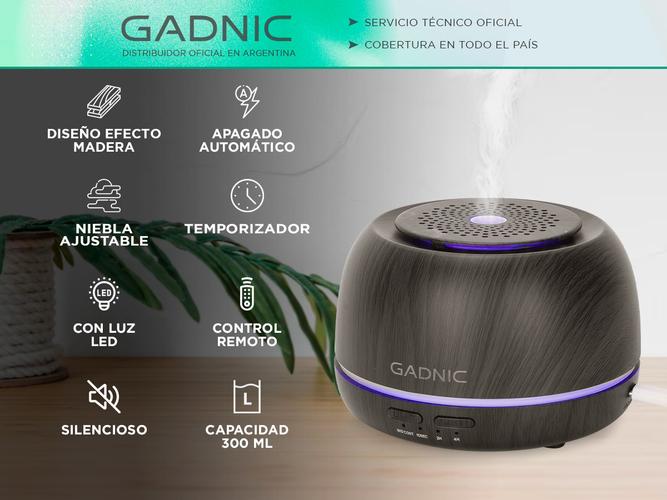 Difusor Aromático Gadnic Efecto Madera Usado - 1