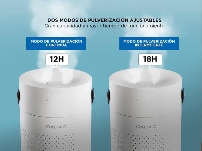 Difusor Gadnic DIF7000 Humidificador Aromatizante 1100mL Recargable Portatil - 3