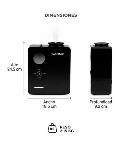 Aromatizador Inteligente Gadnic Profesional Cobertura Amplia 500m² Control Por App Ultra Silencioso Difusión Con Aceite Sin Agua - 5