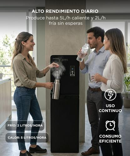 Dispenser De  Agua Gadnic Frio Calor Bidón Oculto 20 L  - 4