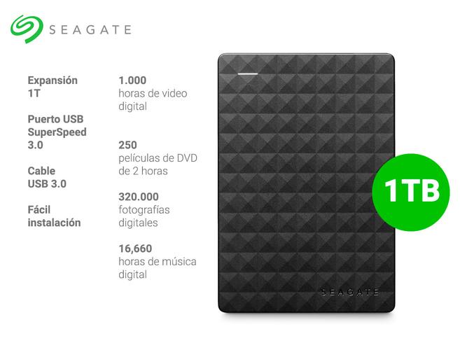 Disco Externo Seagate Expansion 1Tb 3.0  - 1