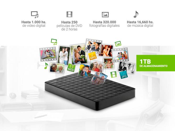 Disco Externo Seagate Expansion 1Tb 3.0  - 3