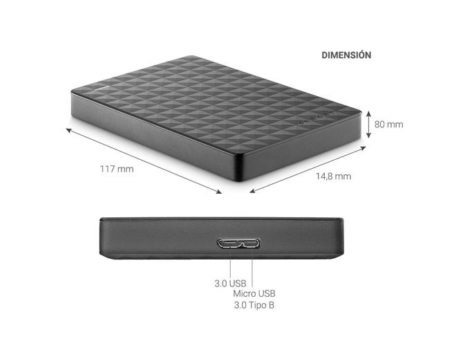 Disco Externo Seagate Expansion 1Tb 3.0  - 5