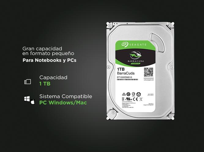 Disco Rígido Seagate 1TB Barracuda - 2