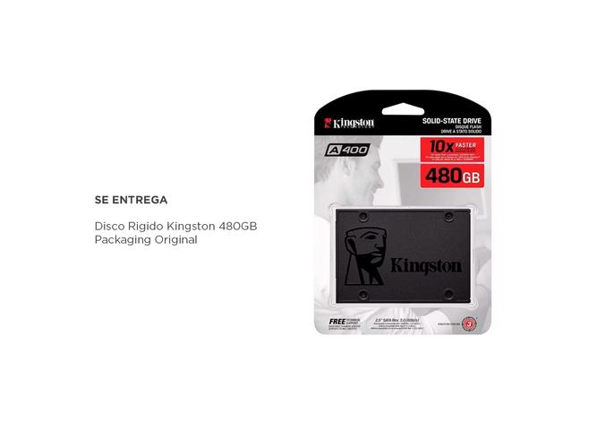 SSD Kingston A400 Disco Duro Sólido 480gb SATA 3 - 4