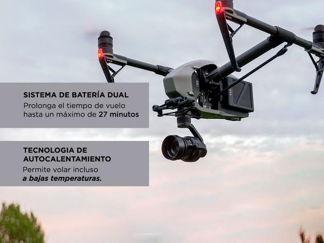 Drone Profesional DJI Inspire 2 con Camara X5S + Kit Avanzado Baterías - 4