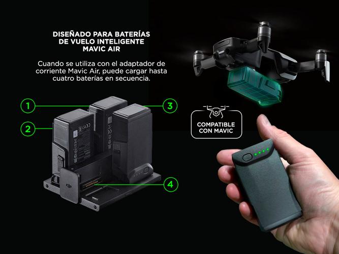 Hub de Carga de Batería DJI Mavic Air x4 - 2