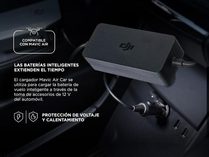 Cargador de Auto DJI Para Drone Mavic Air 1 - 2