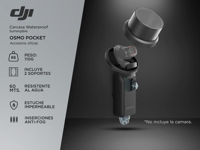 Carcasa Waterproof Sumergible para DJI Osmo Pocket - 1