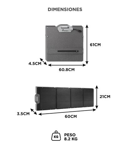 Panel Solar Plegable IBCPOWER 200W DJI - 4