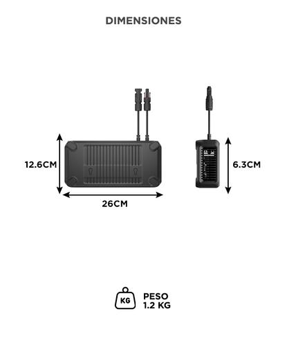 Cargador Súper Rápido Para Vehículos  Solar DJI Power 1800W - 4