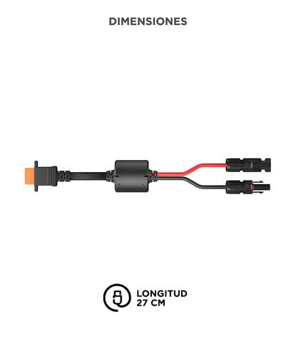 Cable Adaptador de Cargador Súper Rápido DJI Power 1800W XT90 a MC4 - 3