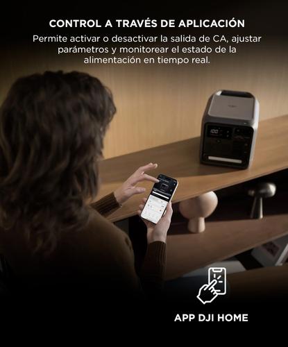 Estacion De Energia DJI Power 1000 Mini 1008Wh 1000W Carga Rapida UPS App Bateria LFP - 4