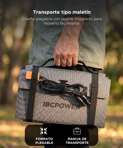 Panel Solar Portátil DJI ICBCPOWER 100W Plegable - 2