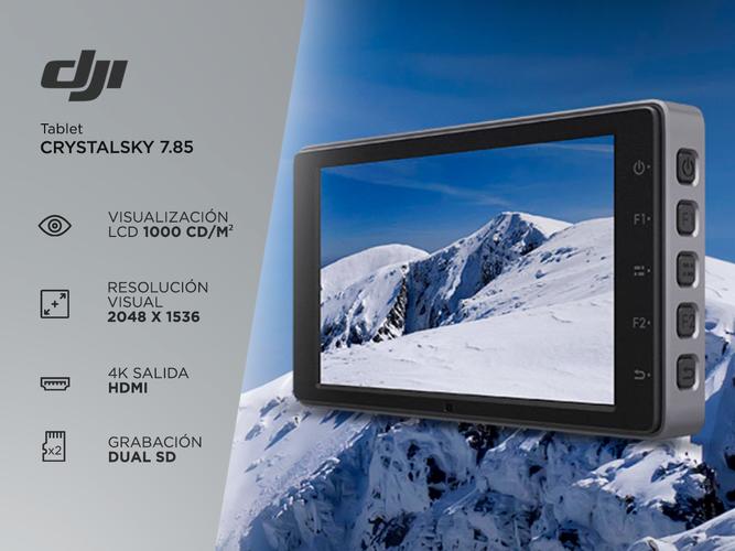 Tablet DJI CRYSTALSKY 7.85 controlador - 1