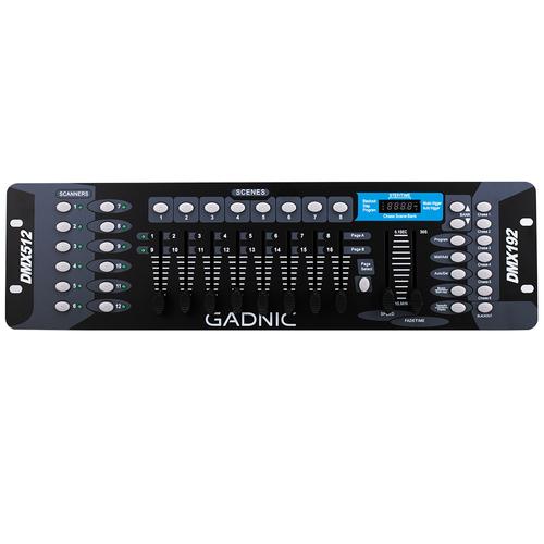 Consola Gadnic SRX666 Universal 192 Canales Efectos Luces Dj - 0
