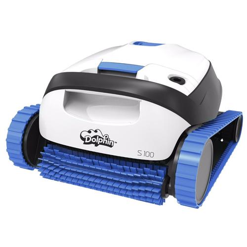 Dolphin S100 Robot Barrefondo de Pileta 15m3h Hasta 10mt Escaneo Inteligente Usado - 0