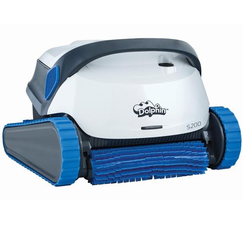 Dolphin S200 Robot Barrefondo de Pileta 15m3/h Hasta 12mt Escaneo Inteligente - 0