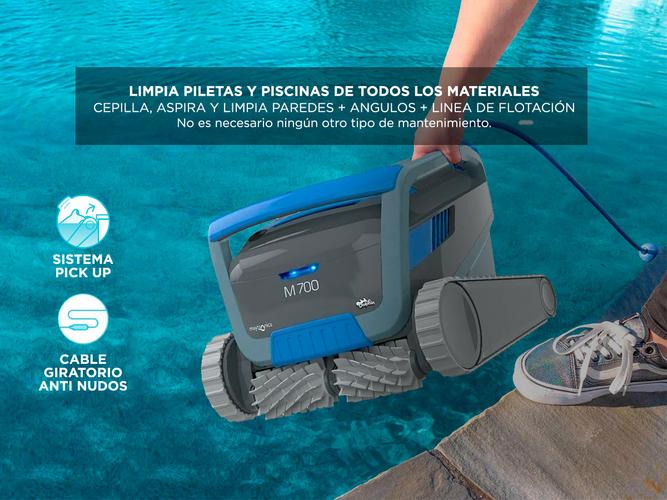 Robot Barrefondo Dolphin M700 Piscina Wifi - 2