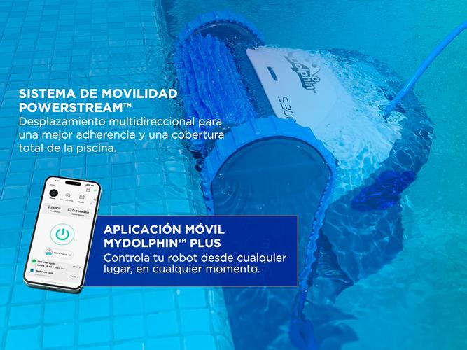 Robot Barrefondo Dolphin S300i Wifi Limpia Pileta Piscina Piso Paredes - 3