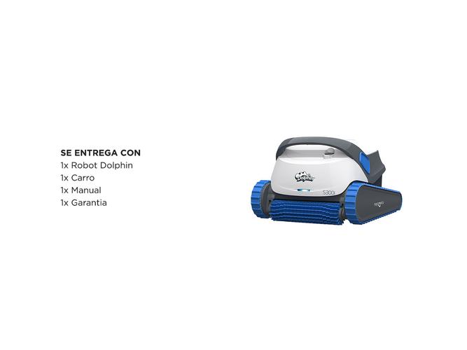 Robot Barrefondo Dolphin S300i Wifi Limpia Pileta Piscina Piso Paredes - 5
