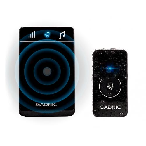 Portero Timbre Inalambrico Gadnic DKL1223 Transmisor Receptor - 0