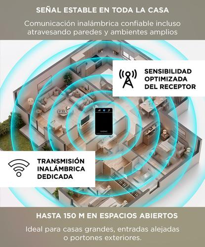 Portero Timbre Inalambrico Gadnic DKL1223 Transmisor Receptor - 2