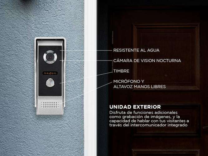 Portero Electrico Con Visor Gadnic Con Visión Nocturna y Micrófono  Usado - 2