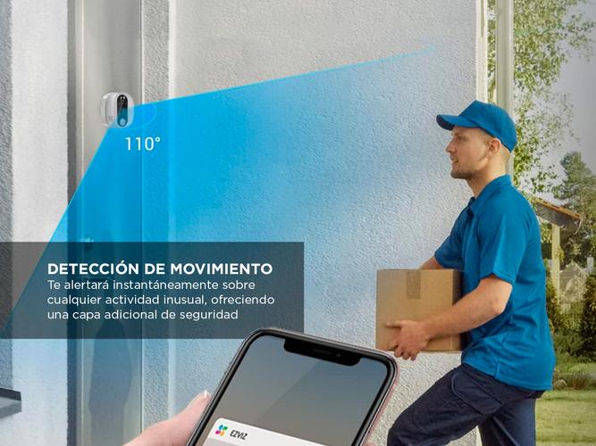 Timbre Gadnic con cámara mirilla puerta  - 2
