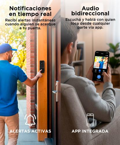 Cámara y Timbre Gadnic con Audio Bidireccional - 2