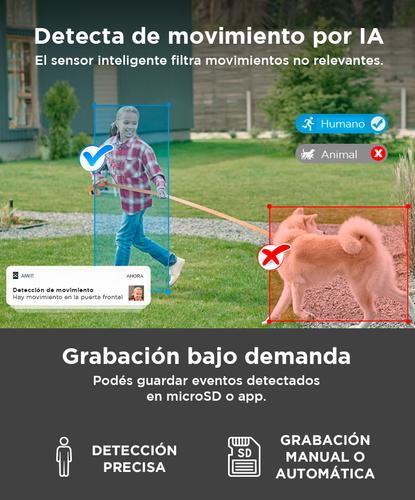 Cámara y Timbre Gadnic con Audio Bidireccional - 3