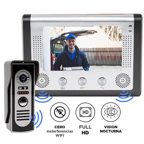 Portero Visor Electrico Timbre Gadnic Pantalla Lcd Con Camara - 0