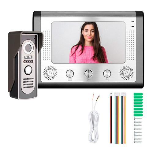 Portero Visor Electrico Timbre Gadnic Pantalla Lcd Con Camara - 0