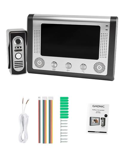 Portero Visor Electrico Timbre Gadnic Pantalla Lcd Con Camara - 6