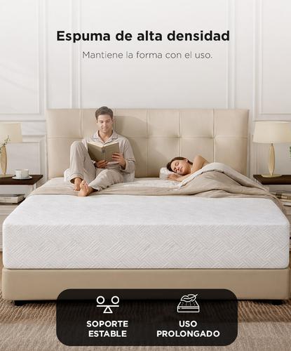 Colchón en Caja Rieti By Gadnic 2 Plazas 140x190 22 cm Espuma Memory - 3