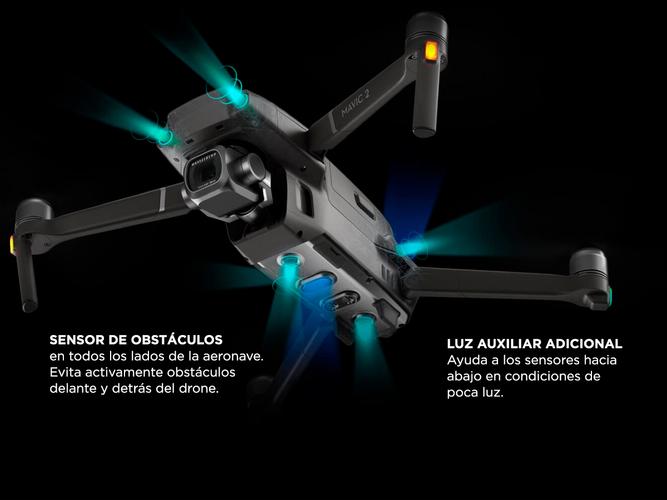 Drone DJI Mavic 2 Pro Fly More Combo Cámara Hasselblad 4K 3 Ejes Sensor Obstáculos - 4