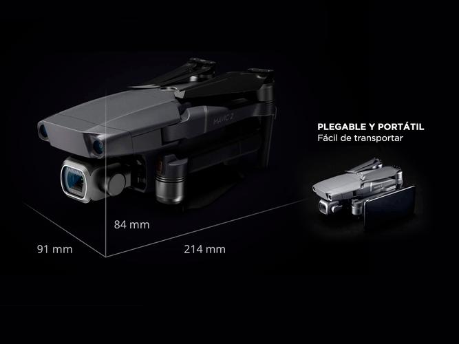 Drone DJI Mavic 2 Pro Fly More Combo Cámara Hasselblad 4K 3 Ejes Sensor Obstáculos - 5