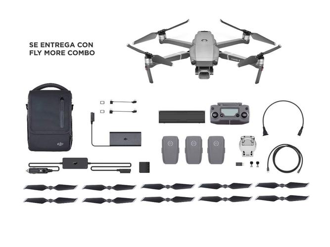 Drone DJI Mavic 2 Pro Fly More Combo Cámara Hasselblad 4K 3 Ejes Sensor Obstáculos - 6